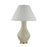 Hudson Valley Hanslope 1Lt Table Lamp, Brass/Muslin/White - MDSL2700-AGB-CFM