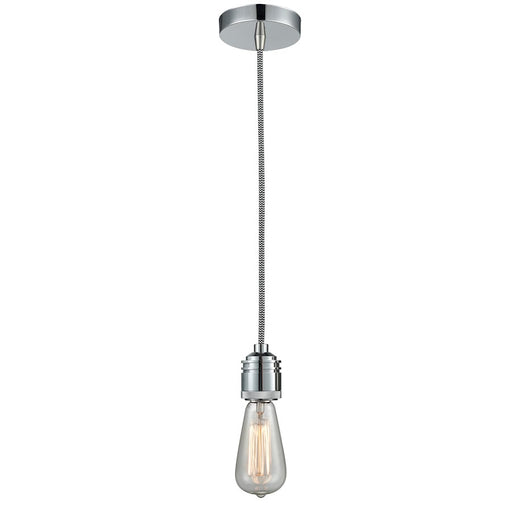 Innovations Winchester Bare Bulb Mini Pendant, PC/Zebra