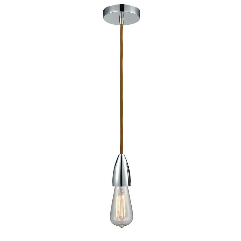 Innovations Fairchild Bare Bulb Mini Pendant, PC/Copper