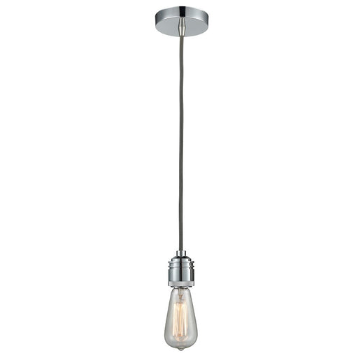 Innovations Winchester Bare Bulb Mini Pendant, PC/Gray
