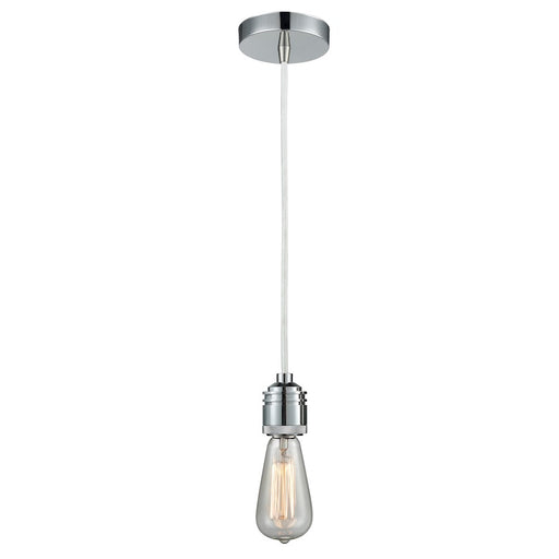 Innovations Winchester Bare Bulb Mini Pendant, PC/WH