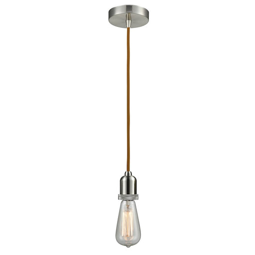 Innovations Whitney Bare Bulb Mini Pendant, SN/Copper