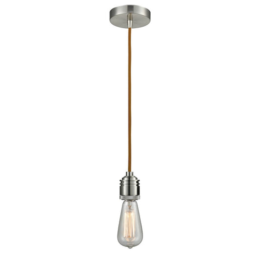 Innovations Winchester Bare Bulb Mini Pendant, SN/Copper