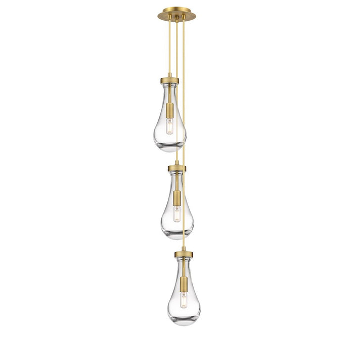 Innovations Malone 6Lt 6" CM Pendant, 6" Canopy, BS/CL - 103-451-1P-BB-G451-5CL