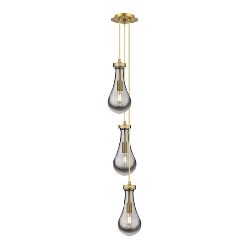 Innovations Malone 6Lt 6" CM Pendant, 6" Canopy, BS/SCL - 103-451-1P-BB-G451-5SM