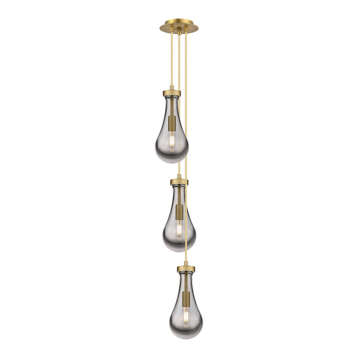 Innovations Malone 6Lt 6" CM Pendant, 6" Canopy, BS/SCL - 103-451-1P-BB-G451-5SM