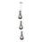 Innovations Malone 6Lt 6" CM Pendant, 6" Canopy, PN/SCL - 103-451-1P-PN-G451-5SM