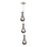 Innovations Malone 6Lt 6" CM Pendant, 6" Canopy, SN/SCL - 103-451-1P-SN-G451-5SM