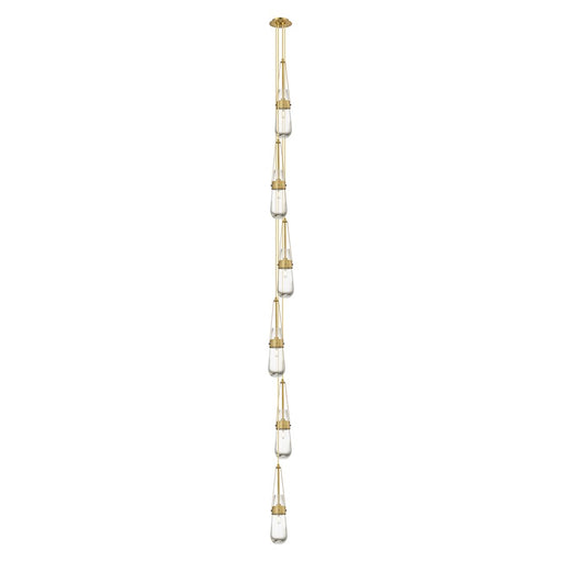 Innovations Owego 6Lt 5" CM Pendant, 6" Canopy, BS/CL - 106-452-1P-BB-G452-4CL