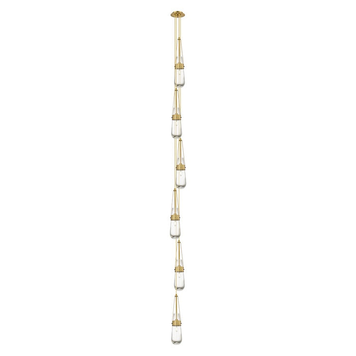Innovations Owego 6Lt 5" CM Pendant, 6" Canopy, BS/CL - 106-452-1P-BB-G452-4CL