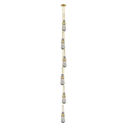 Innovations Owego 6Lt 5" CM Pendant, 6" Canopy, BS/SM - 106-452-1P-BB-G452-4SM