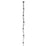 Innovations Owego 6Lt 5" CM Pendant, 6" Canopy, BK/CL - 106-452-1P-BK-G452-4CL