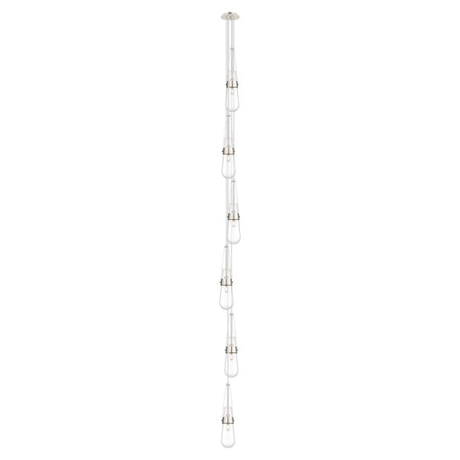 Innovations Owego 6Lt 5" CM Pendant, 6" Canopy, PN/CL - 106-452-1P-PN-G452-4CL