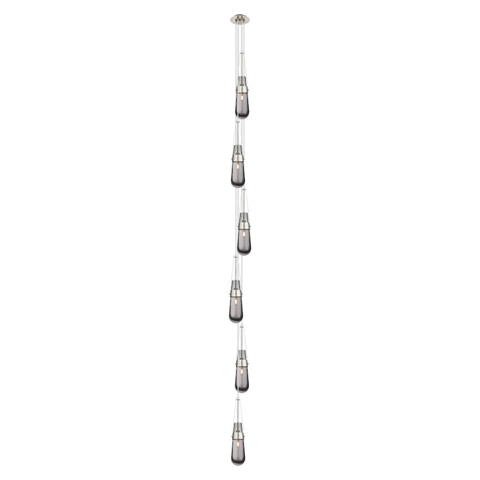 Innovations Owego 6Lt 5" CM Pendant, 6" Canopy, SN/SM - 106-452-1P-SN-G452-4SM