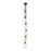 Innovations Crown Point 6Lt 7" Cord Multi Pendant, BK/DS - 106B-6P-BK-G434-7DE