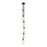 Innovations Crown Point 6Lt 7" Cord Multi Pendant, BK/SD - 106B-6P-BK-G434-7SDY