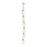Innovations Crown Point 6Lt 7" Cord Multi Pendant, PN/SD - 106B-6P-PN-G434-7SDY