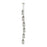 Innovations Crown Point 6Lt 7" Cord Multi Pendant, PN/SM - 106B-6P-PN-G434-7SM