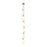 Innovations Crown Point 6Lt 7" Cord Multi Pendant, SN/WH - 106B-6P-SN-G434-7WH