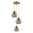 Innovations Newton-S 3Lt 8" CM Pendant, 10" Cpy, BS/SM - 113-410-1PS-BB-G410-8SM