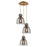 Innovations Newton-B 3Lt 8" CM Pendant, 10" Cpy, BS/SM - 113-410-1PS-BB-G412-8SM