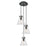 Innovations Newton-C 3Lt 8" CM Pendant, 10" Cpy, B/SD - 113-410-1PS-BK-G411-8SDY