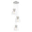 Innovations Newton-B 3Lt 8" CM Pendant, 10" Cpy, PN/CL - 113-410-1PS-PN-G412-8CL