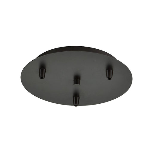 Innovations 113-OB Custom Cord 3 Light Multi Port Canopy, OR Bronze