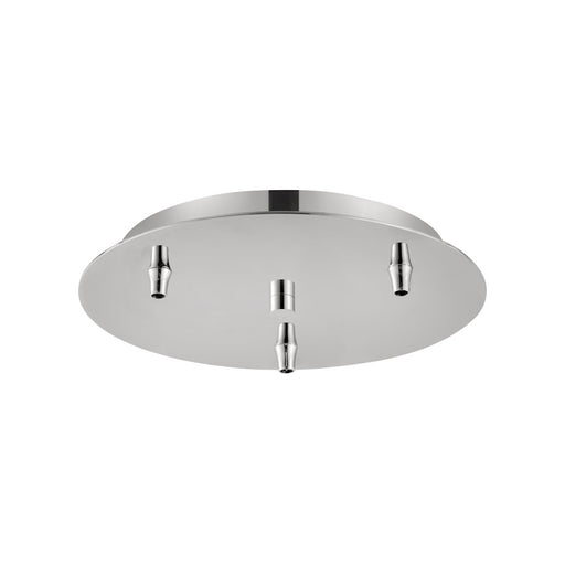 Innovations 113-PN Custom Cord 3 Light Multi Port Canopy, P Nickel