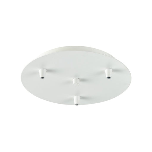 Innovations 113-W Custom Cord 3 Light Multi Port Canopy, White