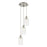 Innovations Crown Point 3Lt 13" Cord Multi Pendant, SN/CL - 113B-3P-SN-G434-7CL