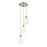 Innovations Ball B Veil 3Lt 12" Cord Multi Pend, SN/GW - 113B-3P-SN-G559-5GWH