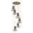 Innovations Newton-C 6Lt 8" CM Pendant, 14" Cpy, BS/SM - 116-410-1PS-BB-G411-8SM