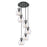 Innovations Newton-S 6Lt 8" CM Pendant, 14" Cpy, B/SD - 116-410-1PS-BK-G410-8SDY