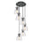 Innovations Newton-B 6Lt 8" CM Pendant, 14" Cpy, B/SD - 116-410-1PS-BK-G412-8SDY