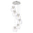Innovations Newton-S 6Lt 8" CM Pendant, 14" Cpy, PN/CL - 116-410-1PS-PN-G410-8CL