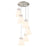 Innovations Newton-B 6Lt 8" CM Pendant, 14" Cpy, SN/WH - 116-410-1PS-SN-G412-8WH