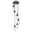 Innovations Malone 6Lt 6" CM Pendant, 14" Cpy, BK/SCL - 116-450-1P-BK-G450-6SCL