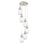 Innovations Malone 6Lt 6" CM Pendant, 14" Canopy, SN/CL - 116-450-1P-SN-G450-6CL