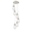 Innovations Malone 6Lt 6" CM Pendant, 14" Cpy, SN/SCL - 116-450-1P-SN-G450-6SCL