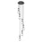 Innovations Owego 6Lt 5" CM Pendant, 14" Canopy, BK/CL - 116-451-1P-BK-G451-5CL