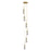 Innovations Milan 6Lt 4" CM Pendant, 14" Canopy, BS/SM - 116-452-1P-BB-G452-4SM