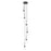 Innovations Milan 6Lt 4" CM Pendant, 14" Canopy, BK/CL - 116-452-1P-BK-G452-4CL