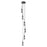 Innovations Milan 6Lt 4" CM Pendant, 14" Canopy, BK/SM - 116-452-1P-BK-G452-4SM