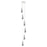 Innovations Milan 6Lt 4" CM Pendant, 14" Canopy, PN/SM - 116-452-1P-PN-G452-4SM
