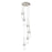 Innovations Milan 6Lt 4" CM Pendant, 14" Canopy, SN/CL - 116-452-1P-SN-G452-4CL