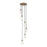 Innovations Crown Point 6Lt 16" Cord Multi Pend, BRS/SD - 116B-6P-BB-G434-7SDY