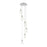 Innovations Crown Point 6Lt 16" Cord Multi Pendant, PN/CL - 116B-6P-PN-G434-7CL