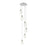 Innovations Crown Point 6Lt 16" Cord Multi Pendant, PN/SD - 116B-6P-PN-G434-7SDY