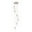 Innovations Crown Point 6Lt 16" Cord Multi Pendant, SN/SD - 116B-6P-SN-G434-7SDY